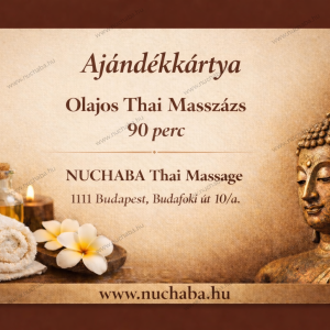 Ajándékkártya Olajos Thai Masszázs